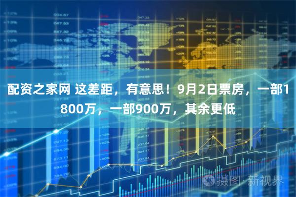 配资之家网 这差距，有意思！9月2日票房，一部1800万，一部900万，其余更低